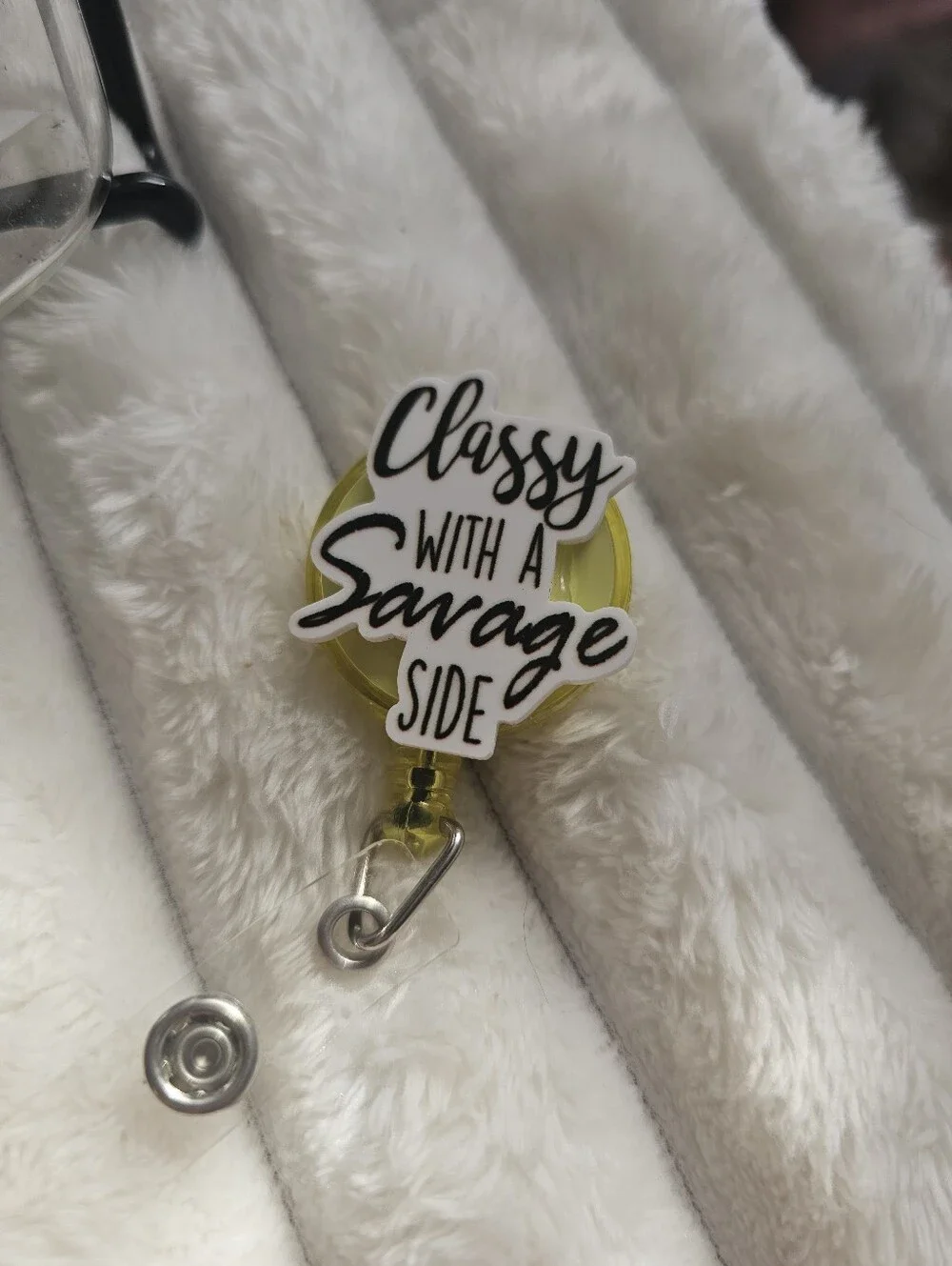 Adorable Badge Reel Clip